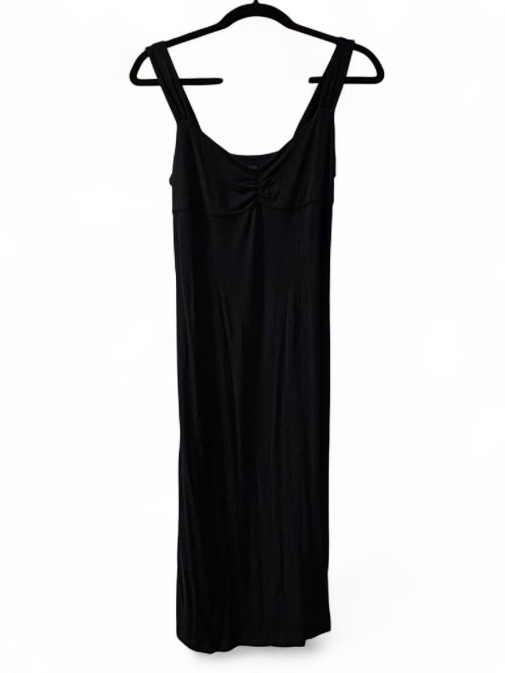 GAP Black Sleeveless Midi Dress